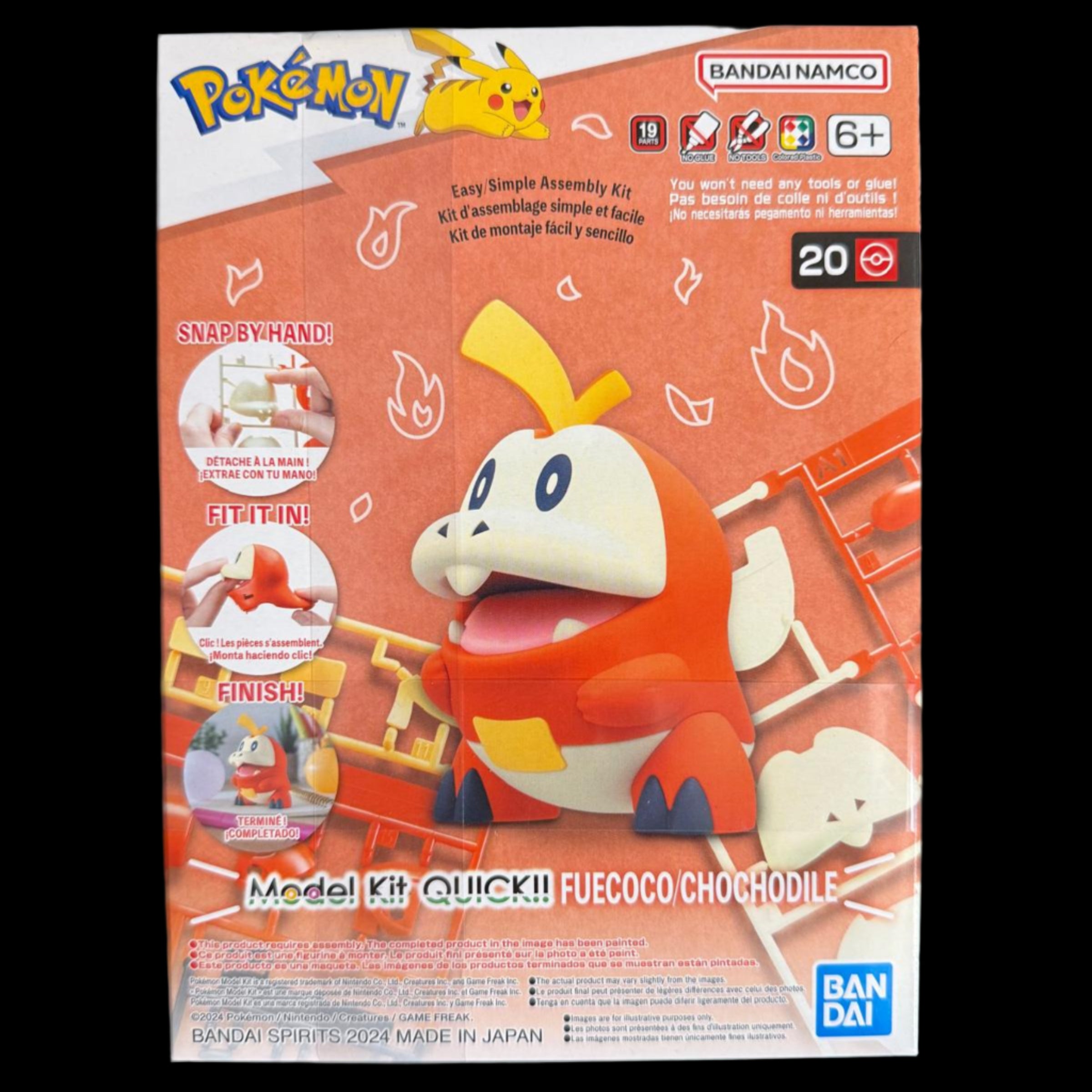 Bandai Pokémon Model Kit – Fuecoco